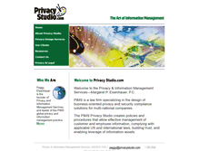 Tablet Screenshot of privacystudio.com
